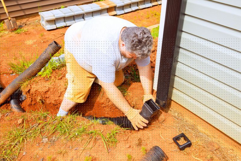 Downspout Installation