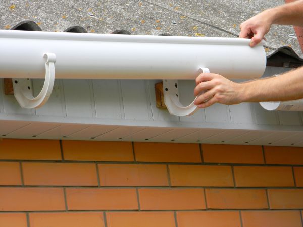 Half Round Gutter Installation in Decatur