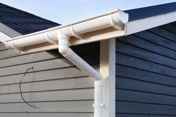 PVC Rain Gutter Installation in Decatur