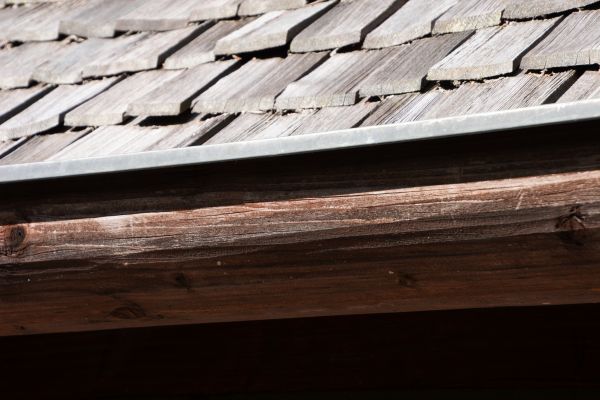 Wood Rain Gutter Installation in Decatur