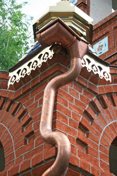 Church Downspout Installation in Decatur